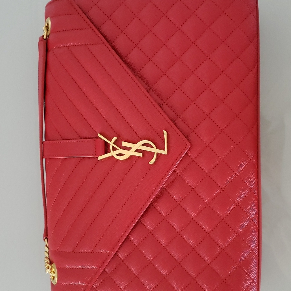 SOLD SOLD ANOTHER PLATFM ysl saint laurent envelope bag large